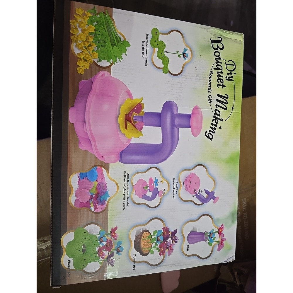 DIY BOUQUET MAKING ROMANTIC GIFT 3+ Years Old, DIY Craft Kits for Kids,...